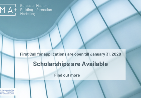 BIM A+ applications for 20/21 are open. Scholarships available.