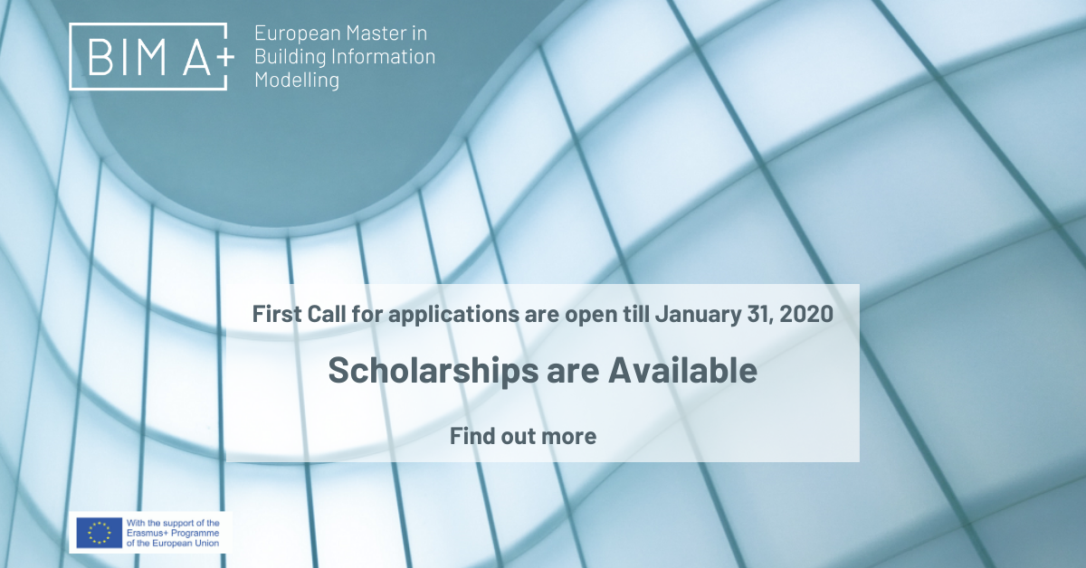 BIM A+ applications for 20/21 are open. Scholarships available.