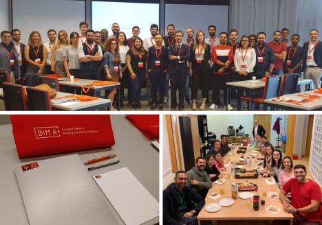 First day of the European Master in BIM.